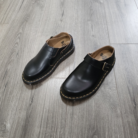 Dr. Martens Isham Leather Shoes Womens Size 9 Mens 8 - Picture 3 of 7